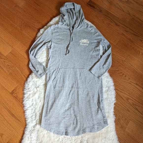 Roots dress kanga hoodie copper grey xxs - Picture 2 of 9